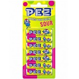 PEZ конфеты кислые, красящие язык, набор, 8 шт